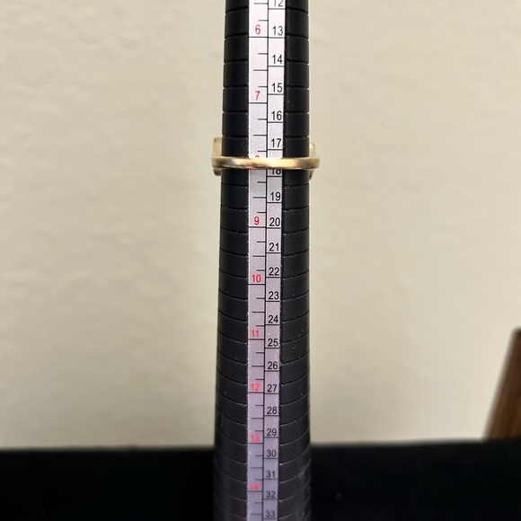 NWT Karen Kane Lapis & Gold Ring - Picture 5 of 14